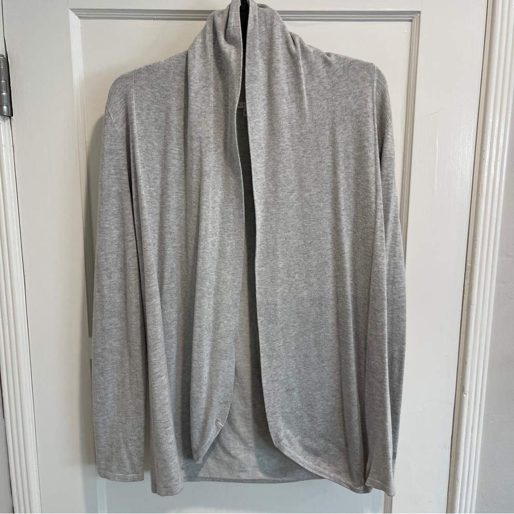 Cyrus Light Gray Knit Cardigan